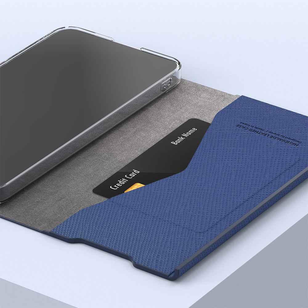 Galaxy S24 Ultra Araree Bonnet Dairy Stand Wallet Case - Ash Blue Galaxy S24 Ultra Araree Bonnet Dairy Stand Wallet Case - Ash Blue